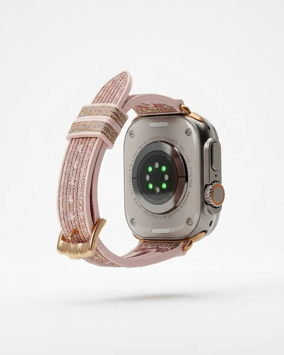 Glam Canvas – Correa Elegante para Apple Watch