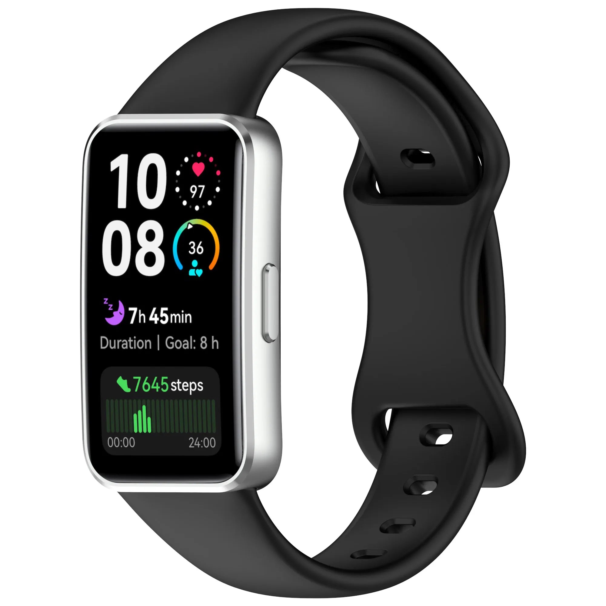 Manilla Silicona Huawei Smart Band 8 / 9 / 10 – Correa Deportiva Ajustable