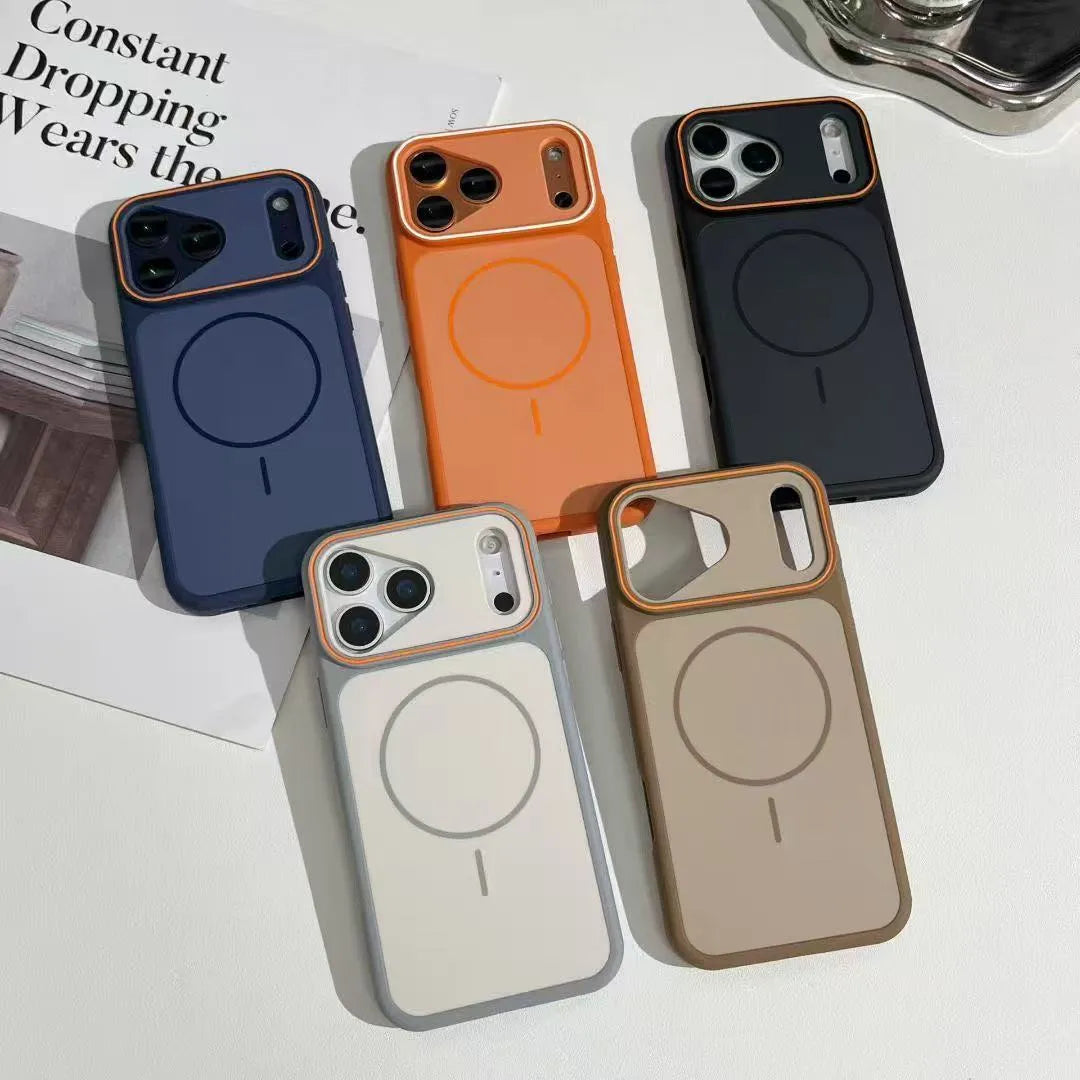 Funda Mate Silicona Premium MagSafe para iPhone - Colección Velvet Executive
