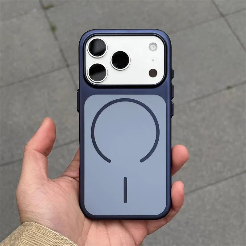 Funda Mate Metalizada MagSafe para iPhone - Colección Metallic Luxe