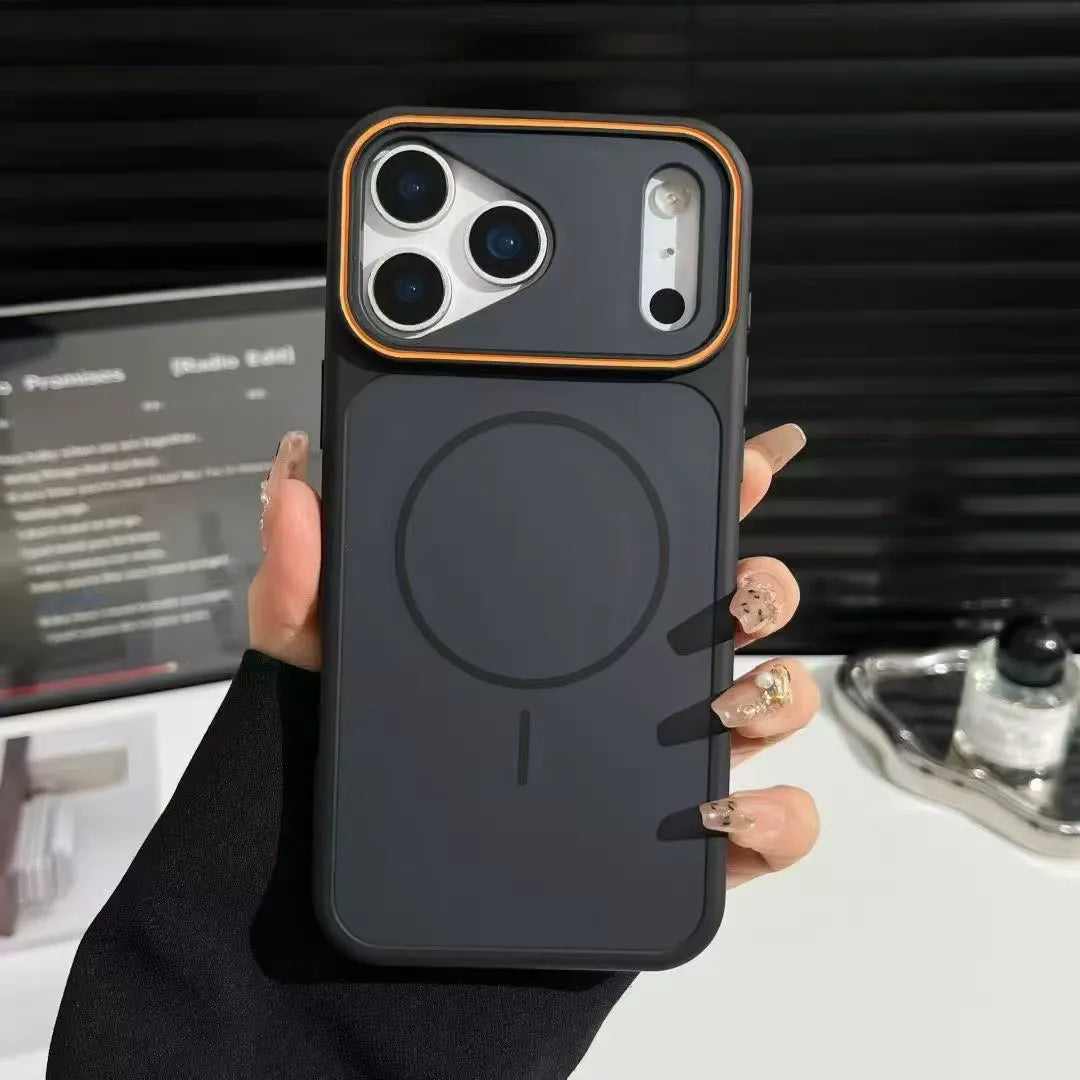 Funda Mate Silicona Premium MagSafe para iPhone - Colección Velvet Executive