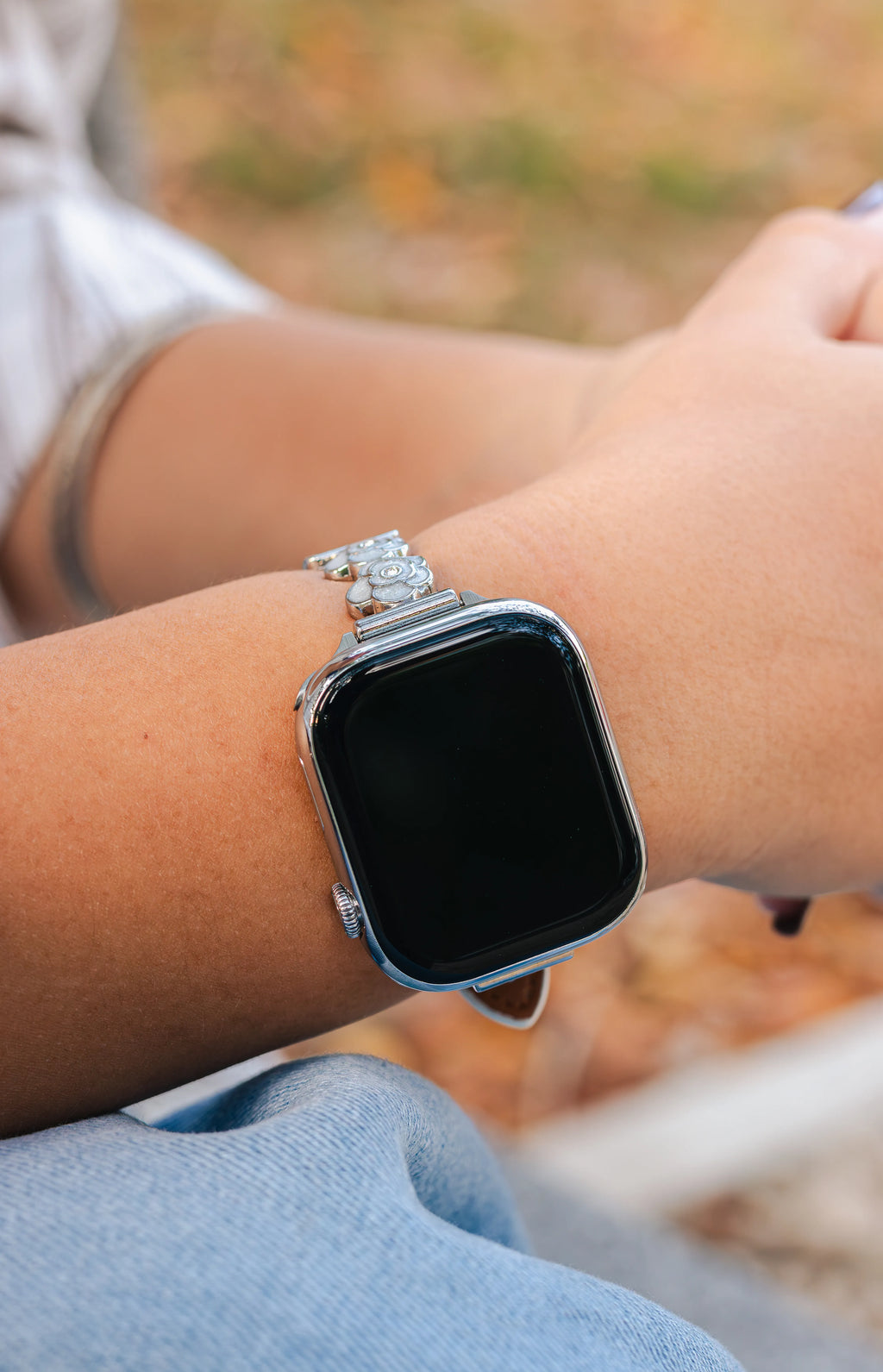 CAMELIA- CORREA JOYA PARA APPLE WATCH
