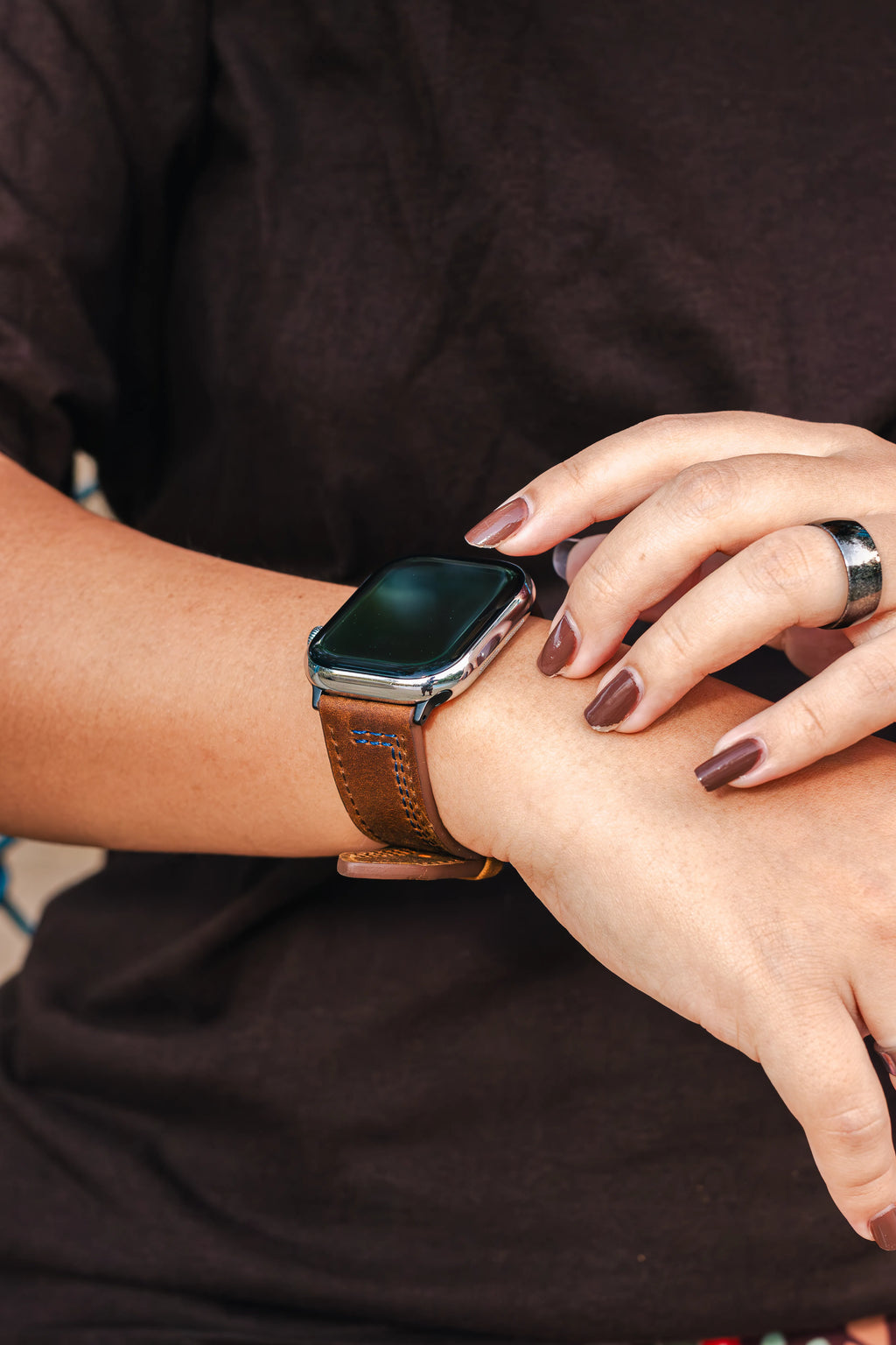 RALLY LEATHER- CORREA DE CUERO PARA APPLE WATCH