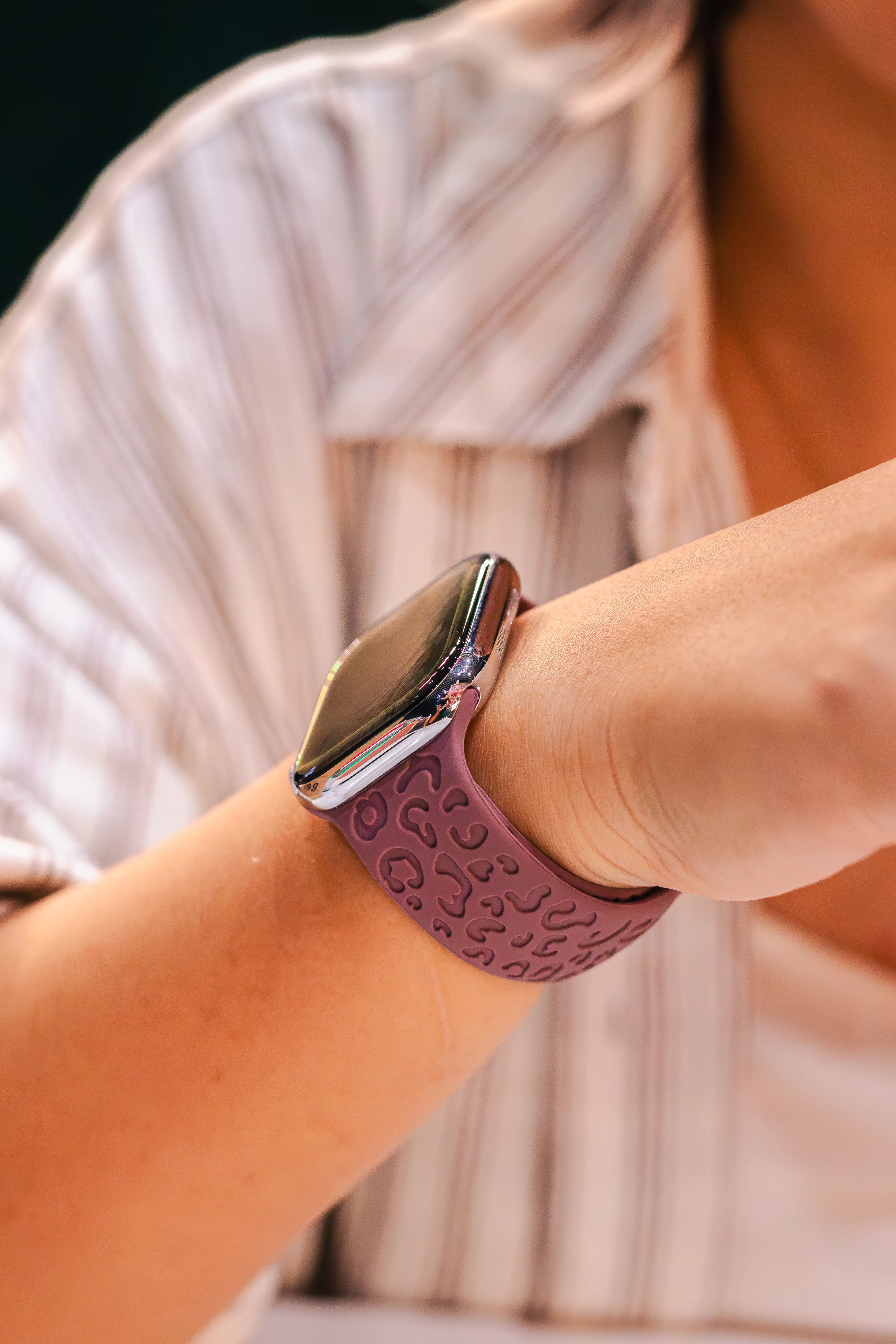 ANIMAL PRINT- CORREA DE SILICONA PARA APPLE WATCH