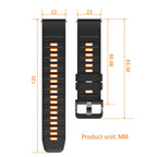 Manilla Universal 22mm Silicona Deportiva – Compatible Garmin, Samsung, Huawei y Más