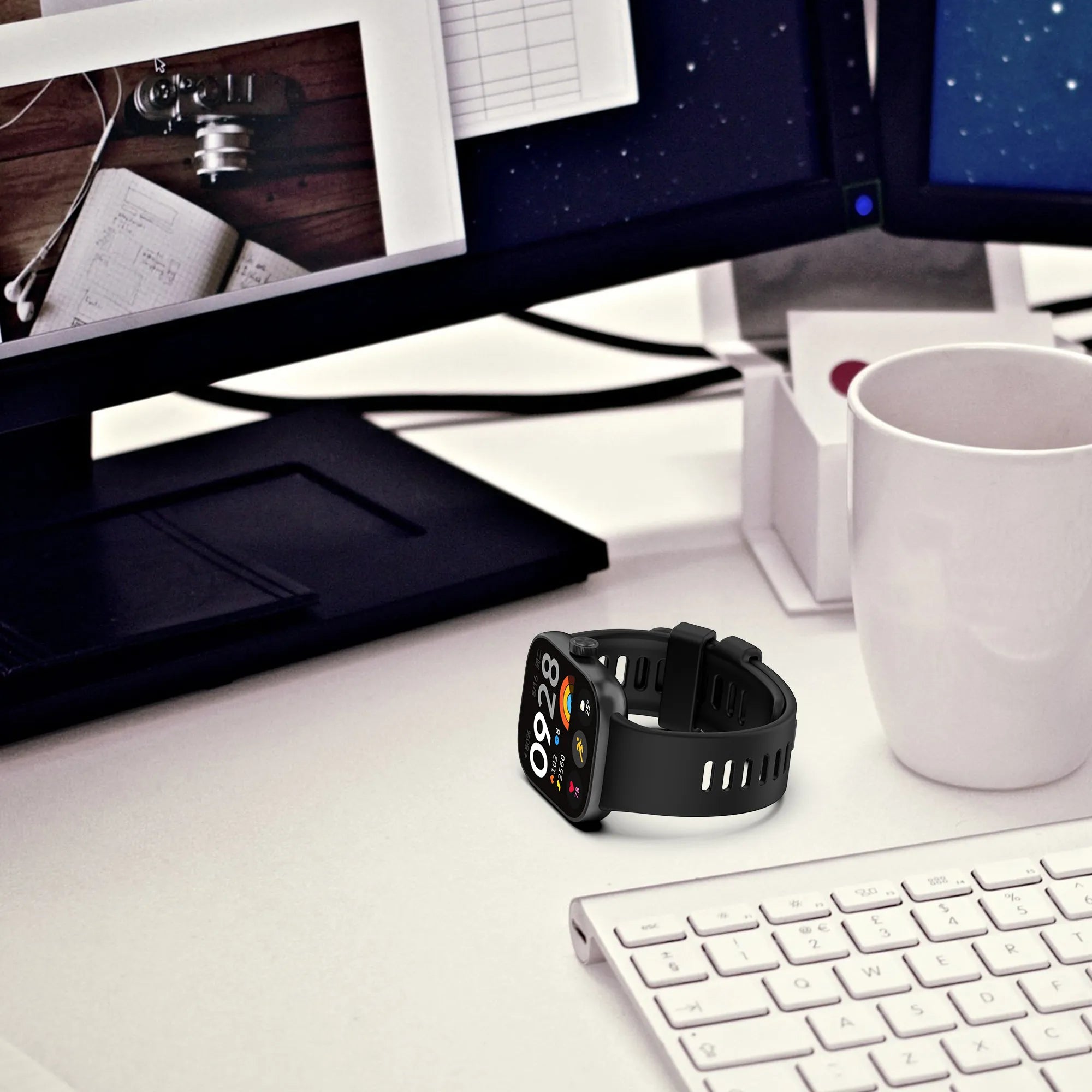 Manilla Silicona Xiaomi Redmi Watch 4 / 5 – Band 8 Pro / 9 Pro Correa Deportiva