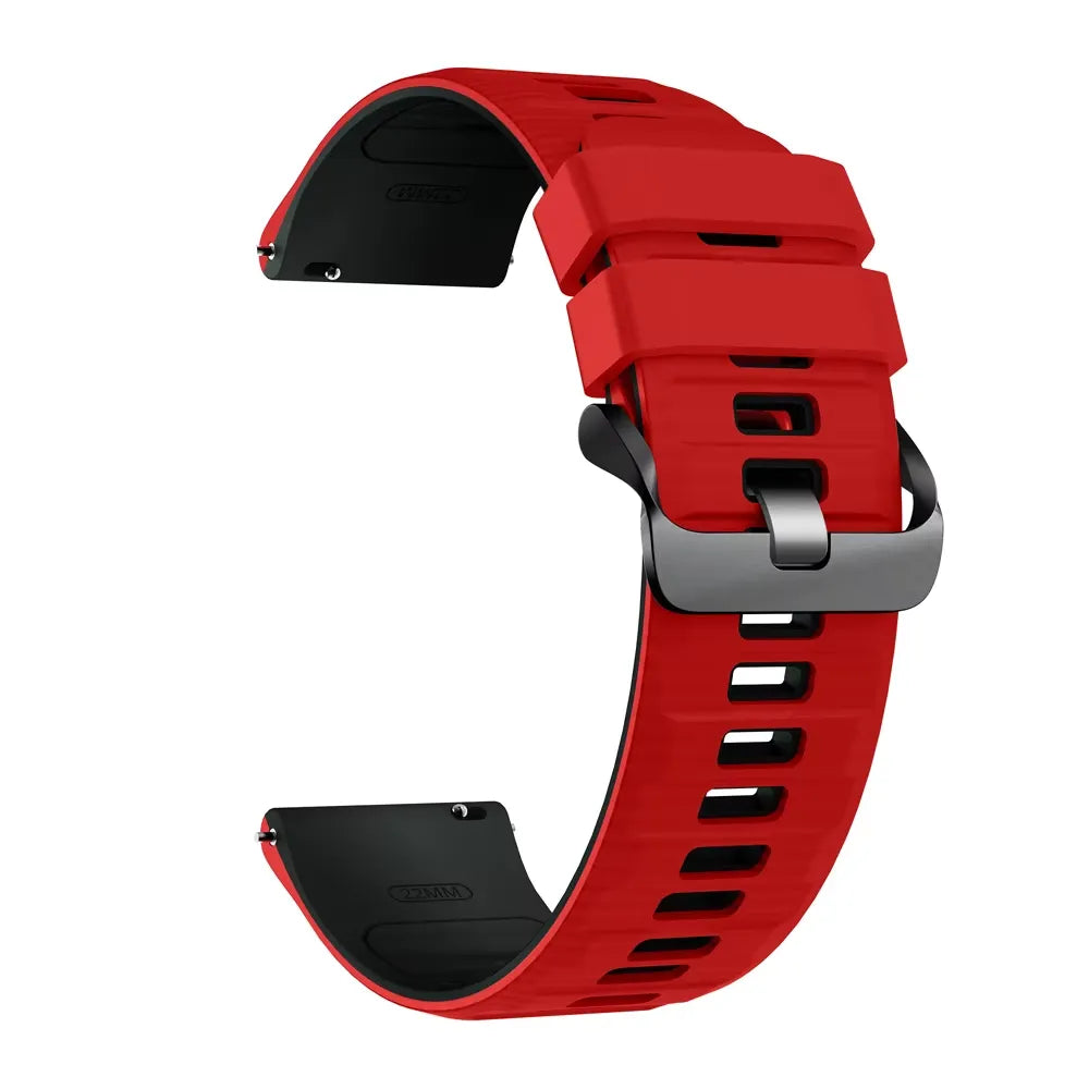 Manilla Universal 22mm Silicona Deportiva – Compatible Garmin, Samsung, Huawei y Más
