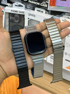 Manilla Metálica Lujo Acero Inoxidable Eslabones