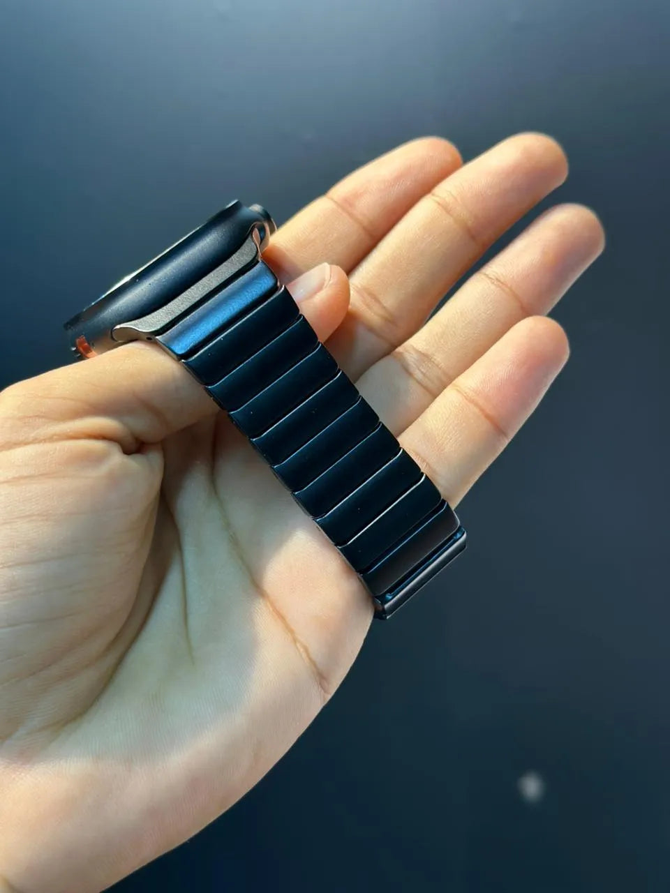 Manilla Metálica Lujo Acero Inoxidable Eslabones