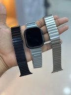 Manilla Metálica Lujo Acero Inoxidable Eslabones