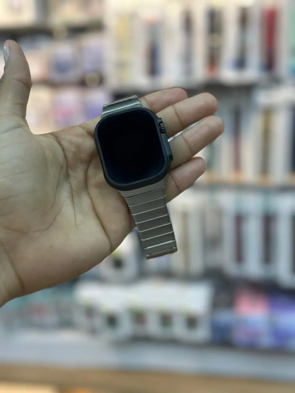 Manilla Metálica Lujo Acero Inoxidable Eslabones