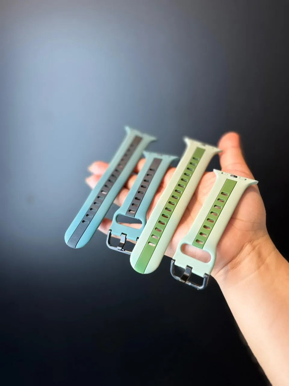 Manilla Silicona Bicolor