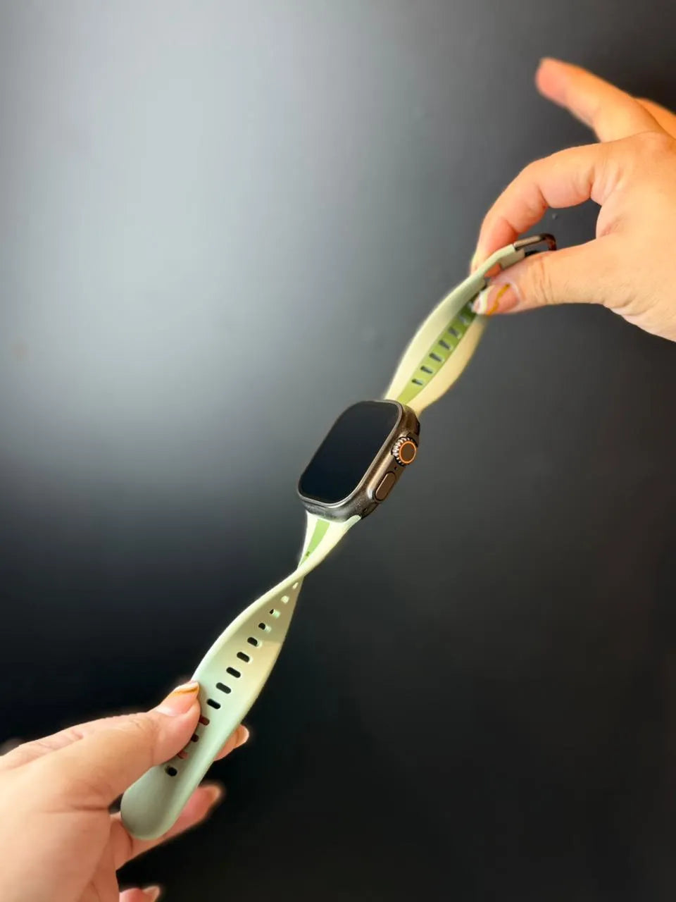 Manilla Silicona Bicolor