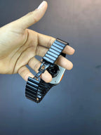 Manilla Metálica Lujo Acero Inoxidable Eslabones