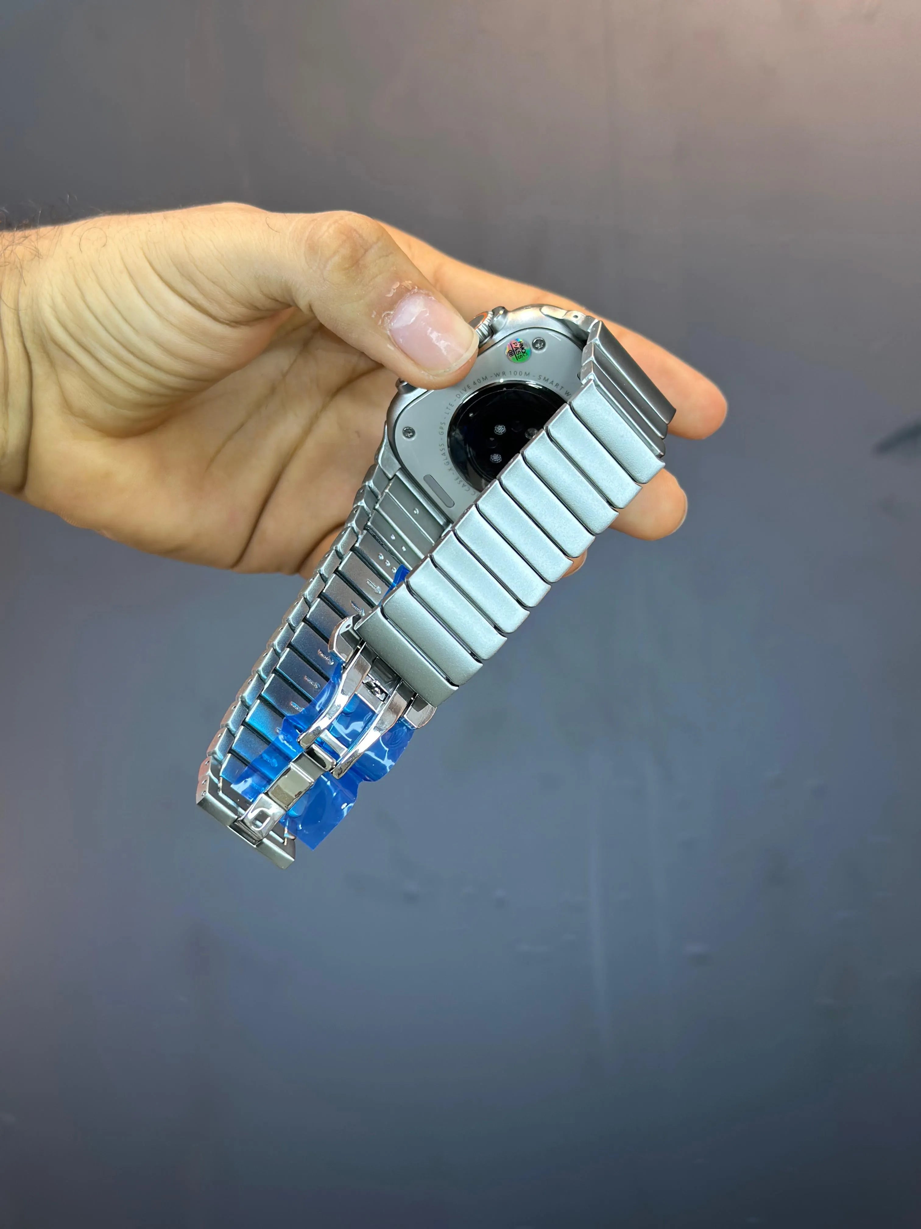 Manilla Metálica Lujo Acero Inoxidable Eslabones