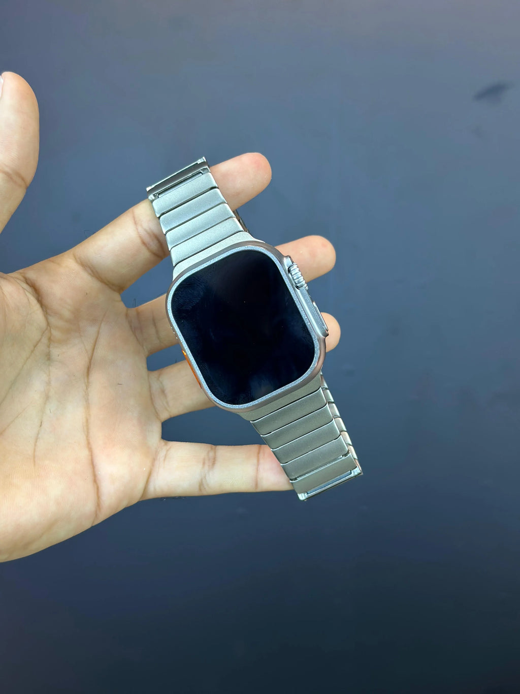 Manilla Metálica Lujo Acero Inoxidable Eslabones