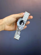 Manilla Metálica Lujo Acero Inoxidable Eslabones