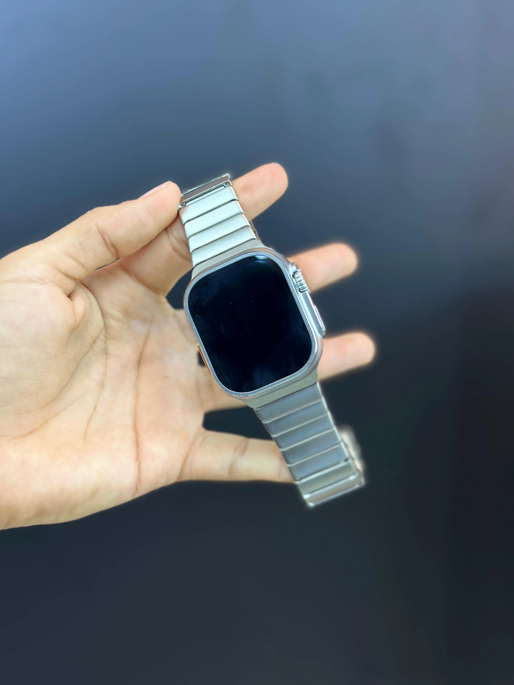 Manilla Metálica Lujo Acero Inoxidable Eslabones