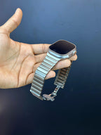 Manilla Metálica Lujo Acero Inoxidable Eslabones