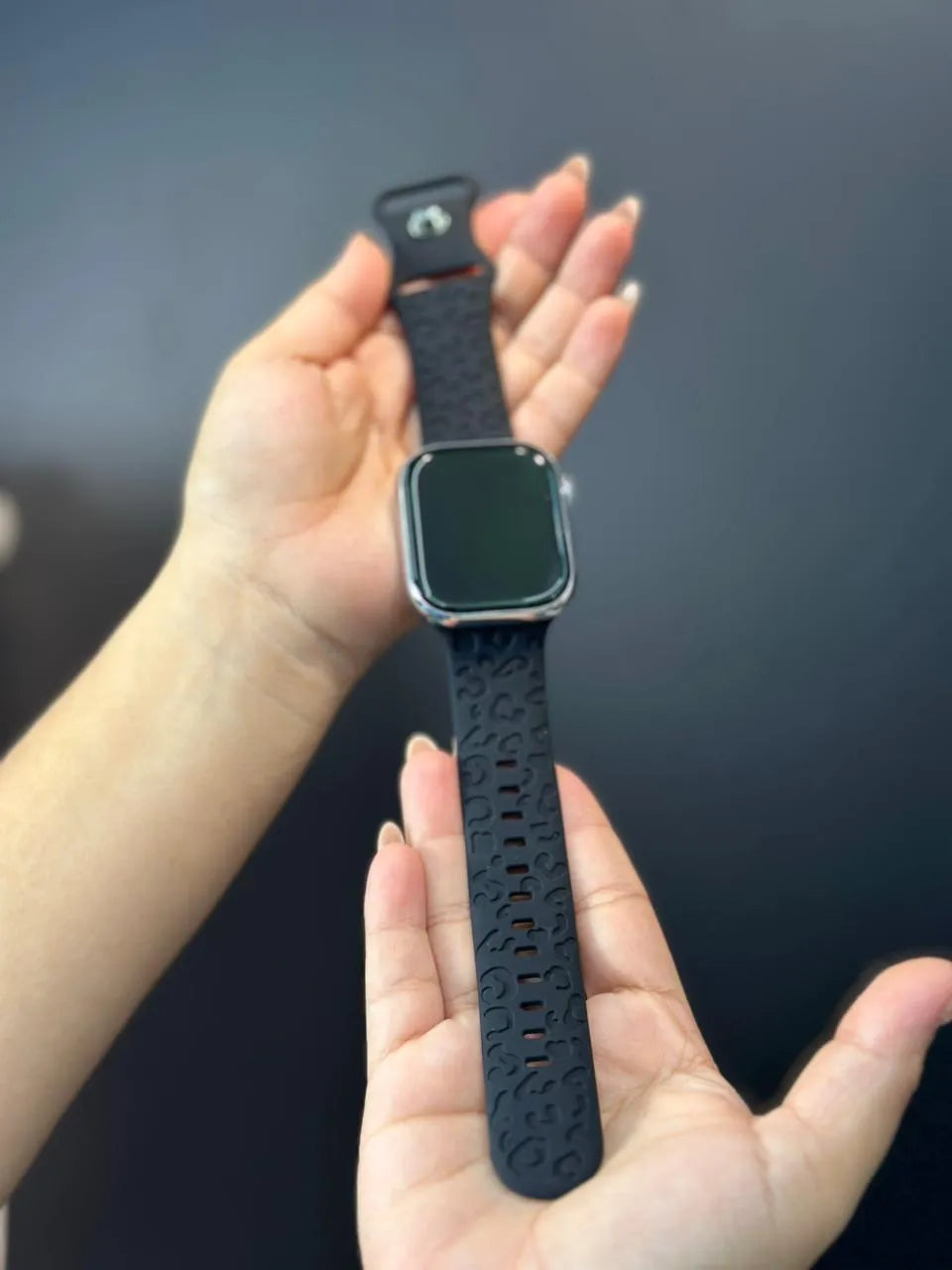 Manilla Silicona Leopardo