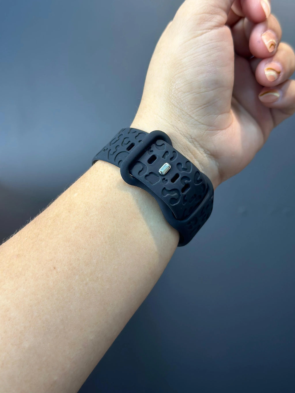 Manilla Silicona Leopardo