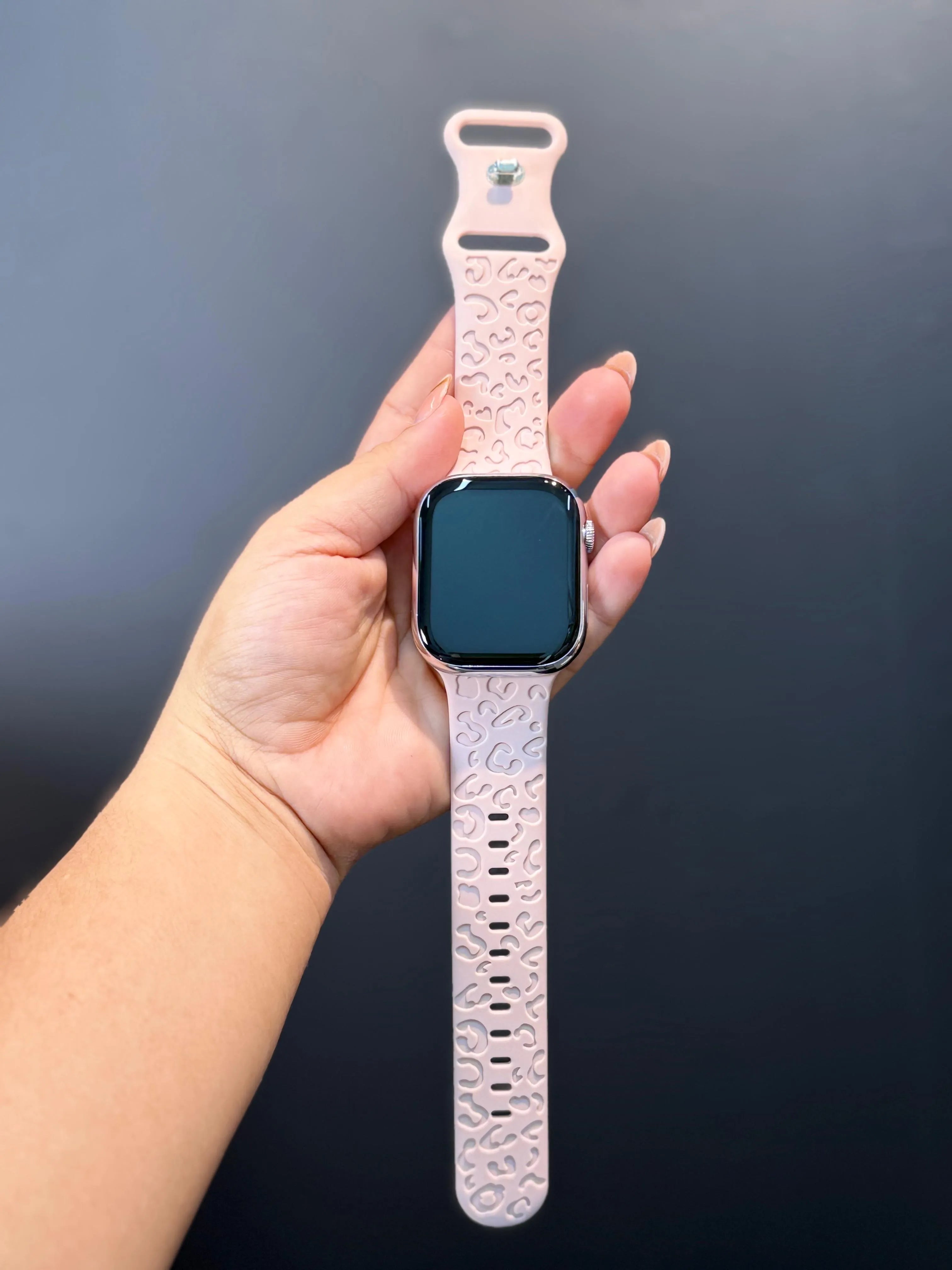 Manilla Silicona Leopardo