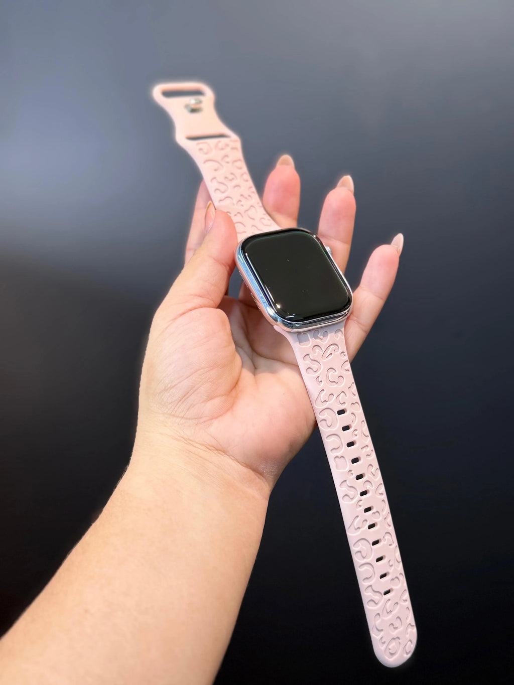 Manilla Silicona Leopardo