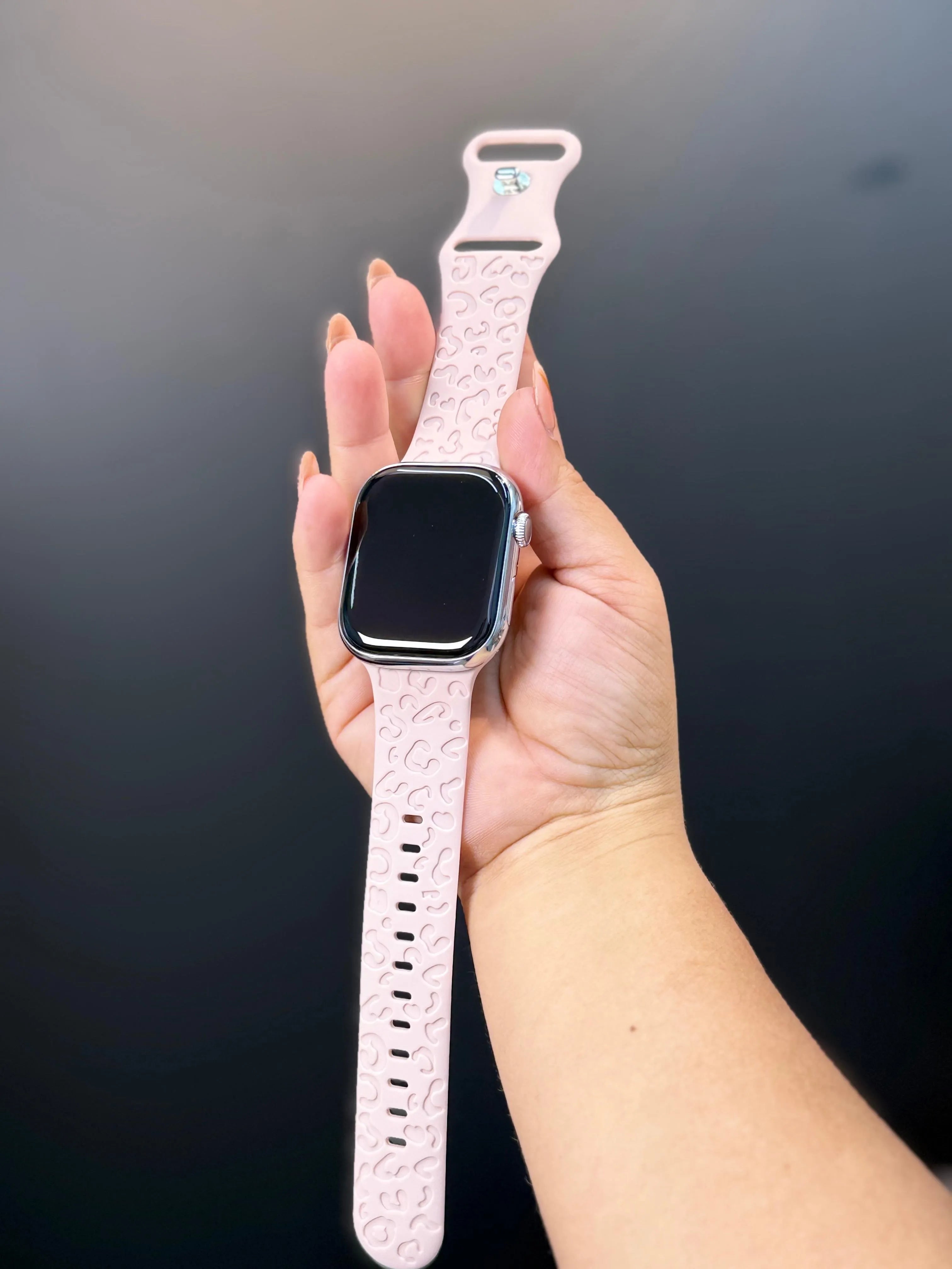 Manilla Silicona Leopardo