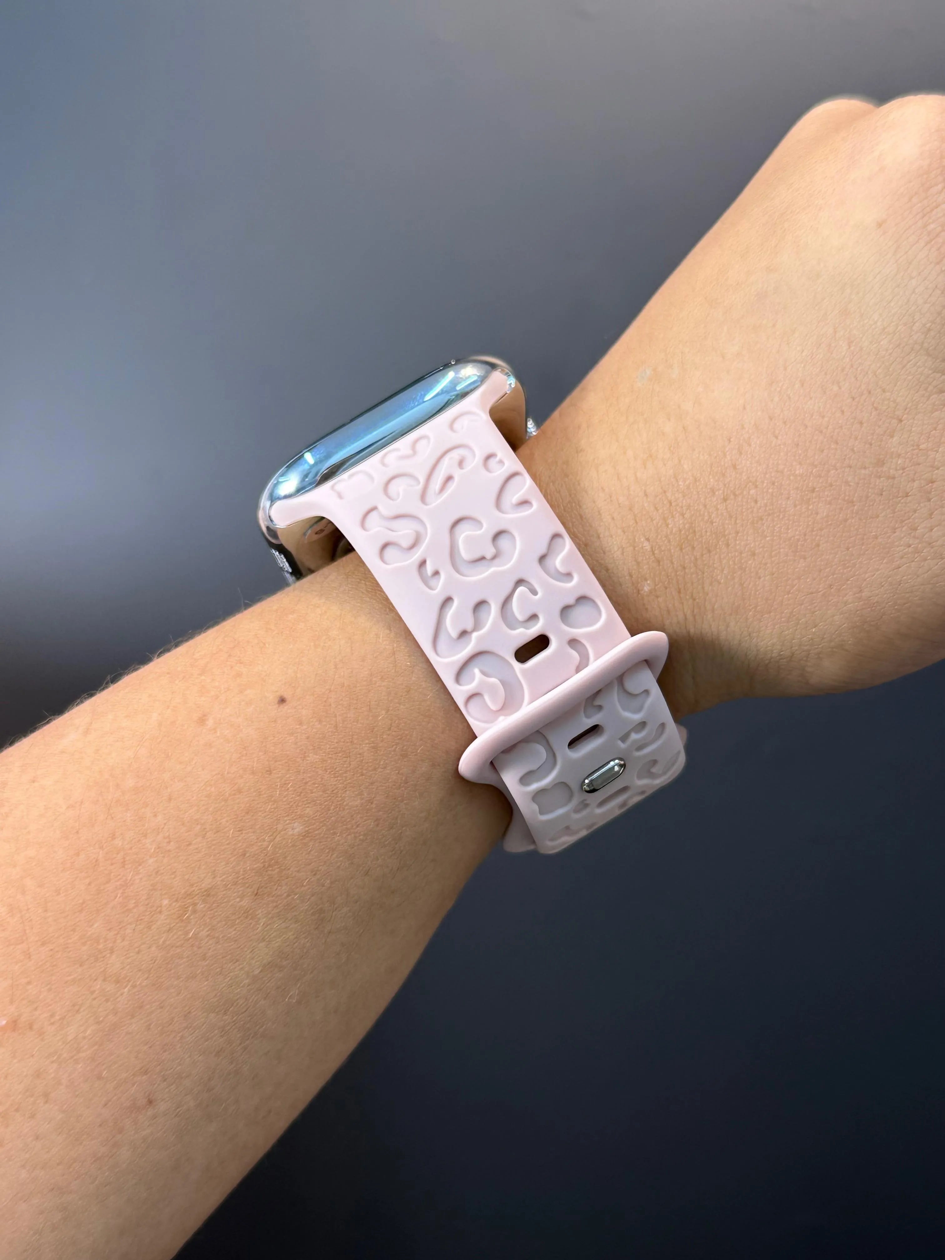 Manilla Silicona Leopardo