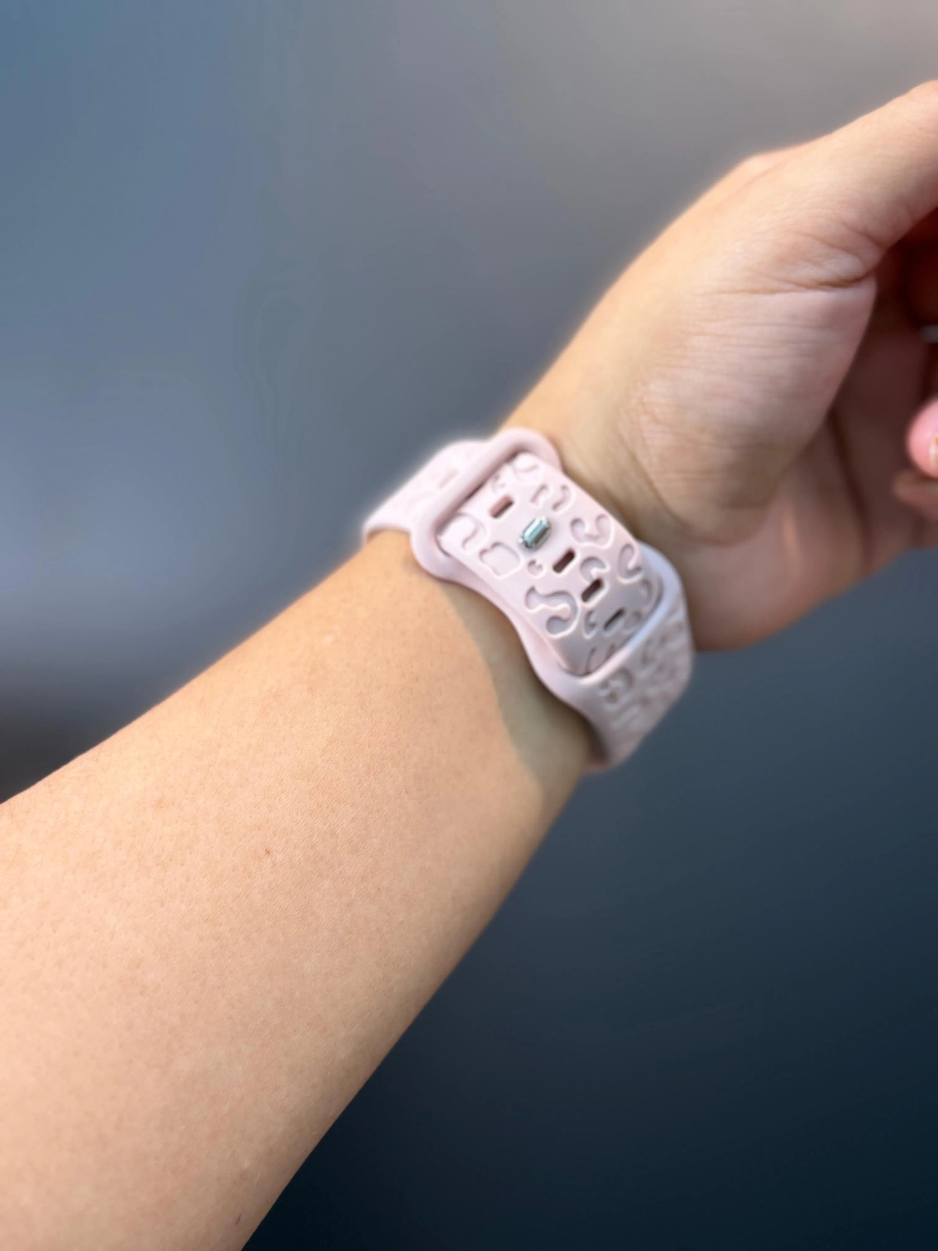 Manilla Silicona Leopardo