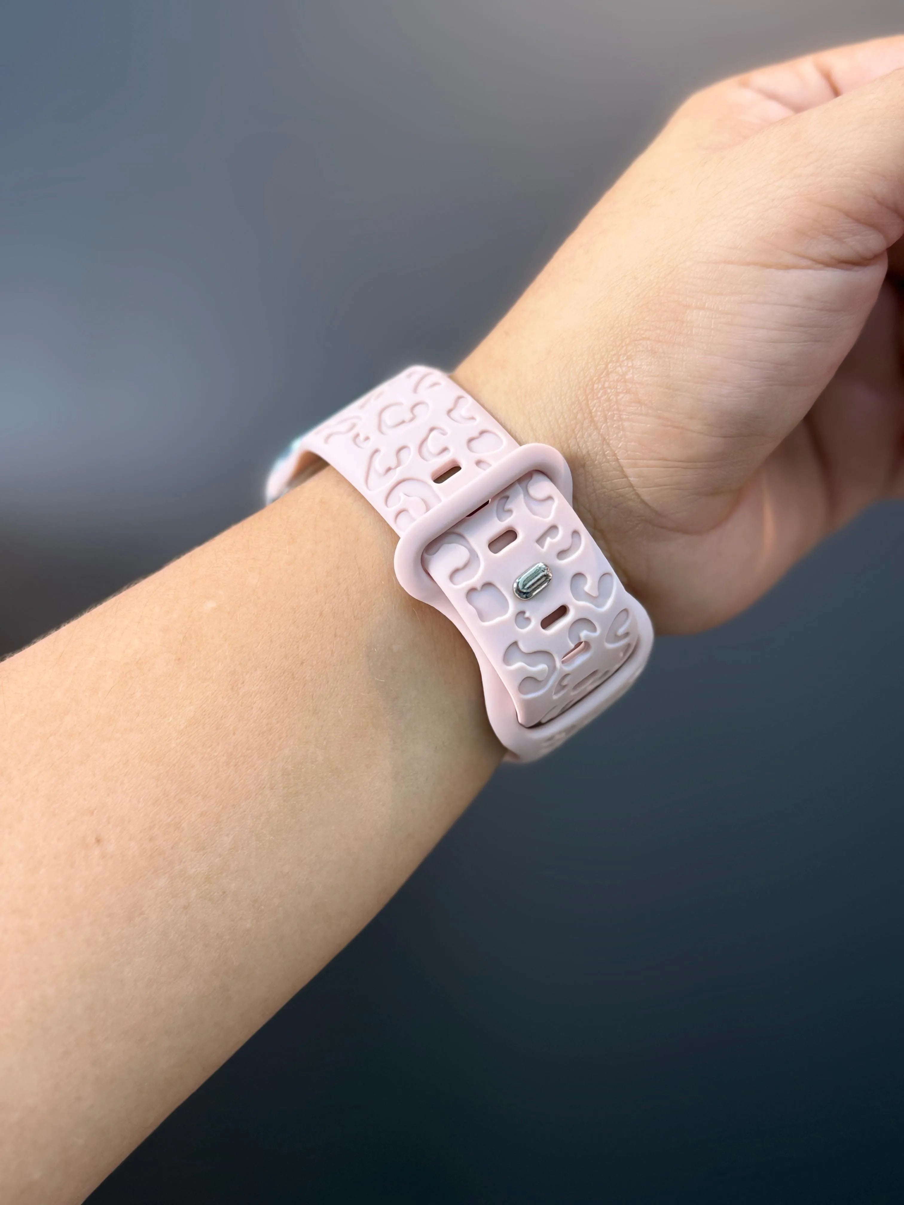 Manilla Silicona Leopardo