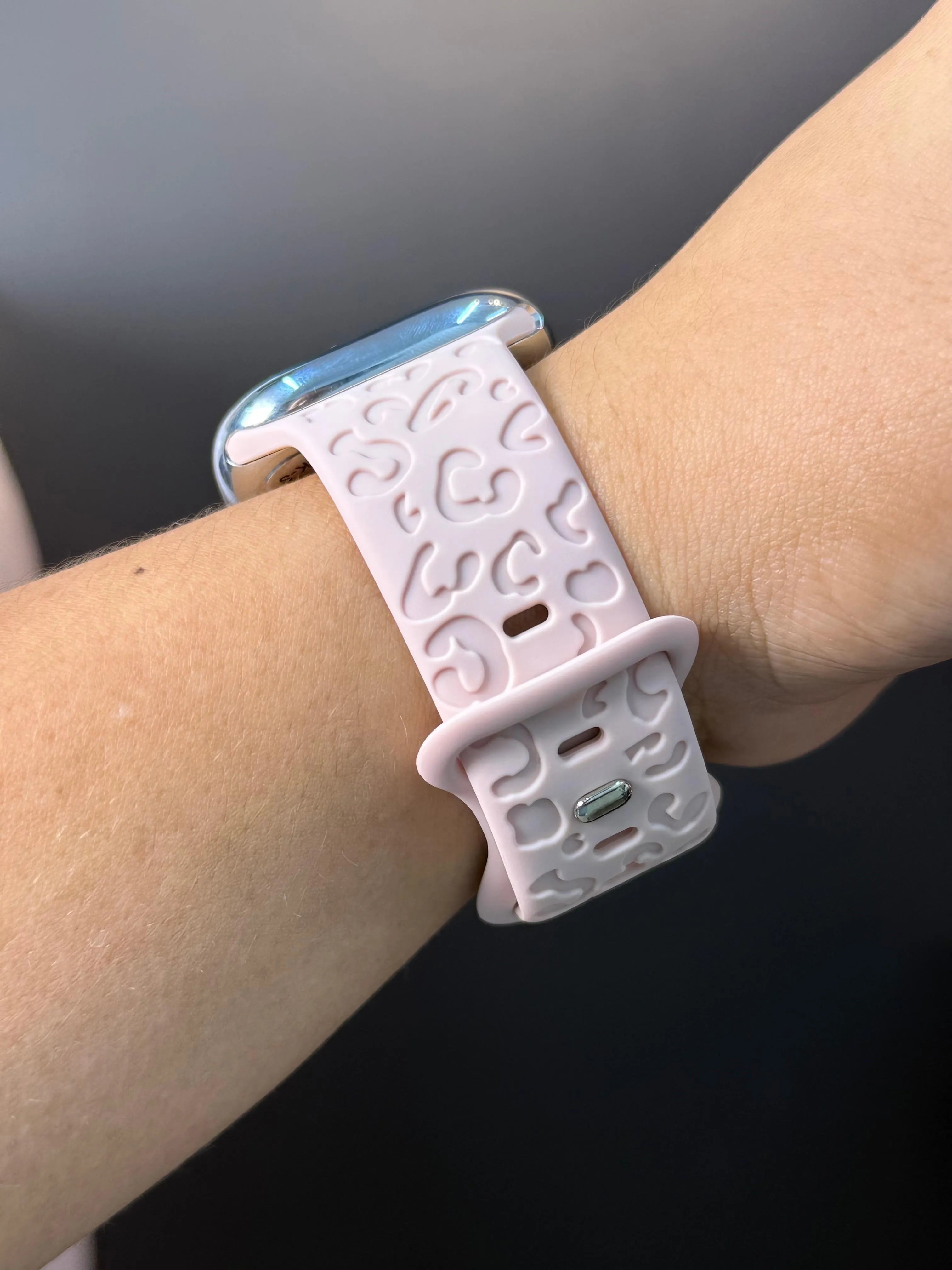 Manilla Silicona Leopardo