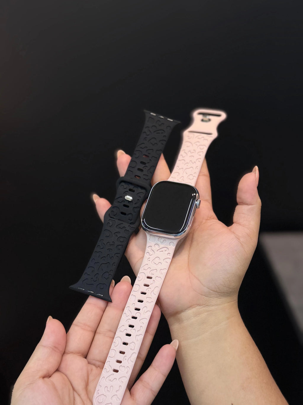 Manilla Silicona Leopardo