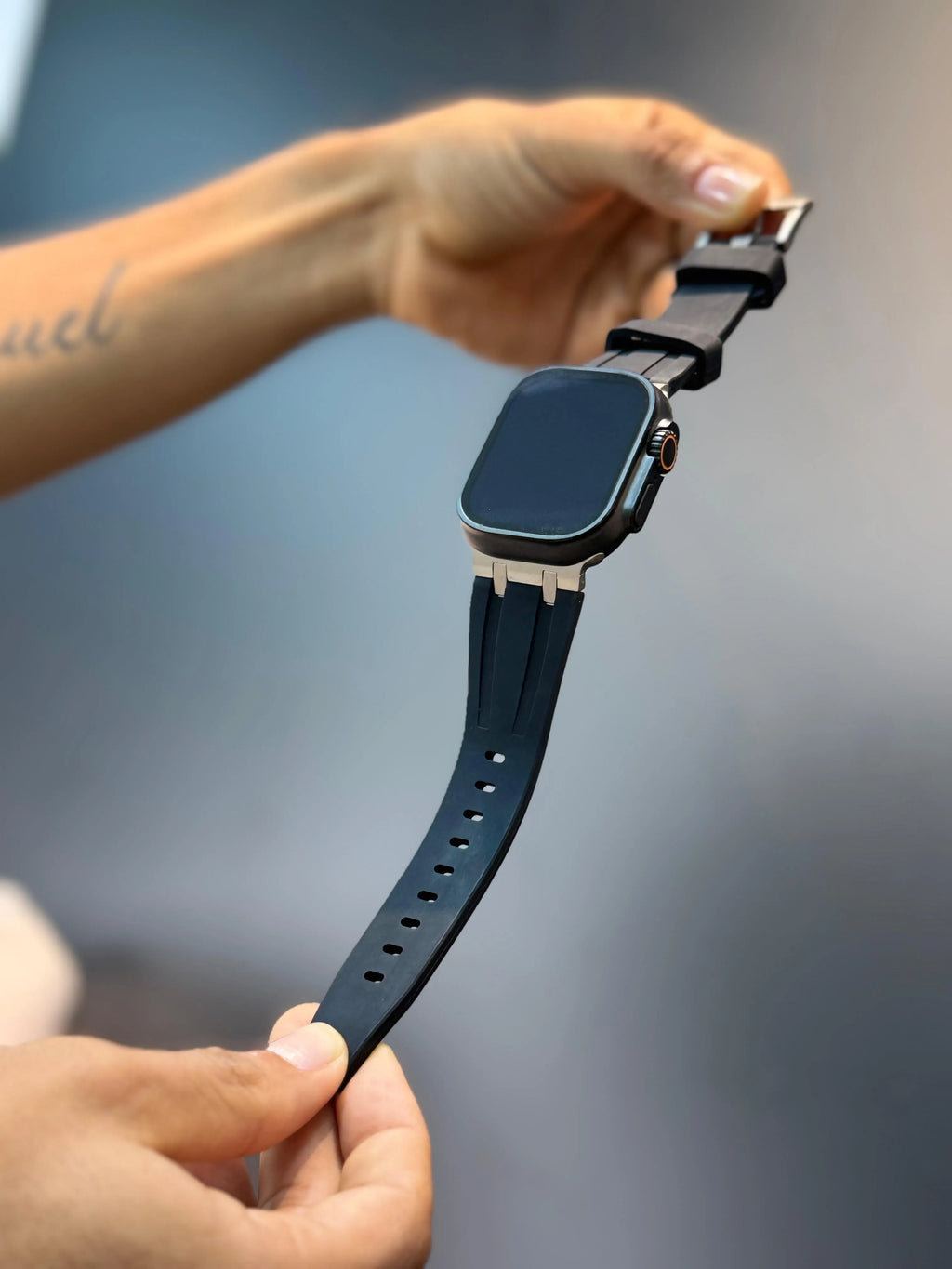 Manilla Silicona Tipo Invicta