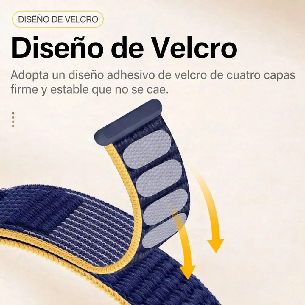 Manilla Velcro Huawei Smart Band 8 / 9 / 10 – Correa Loop Ajustable Nylon