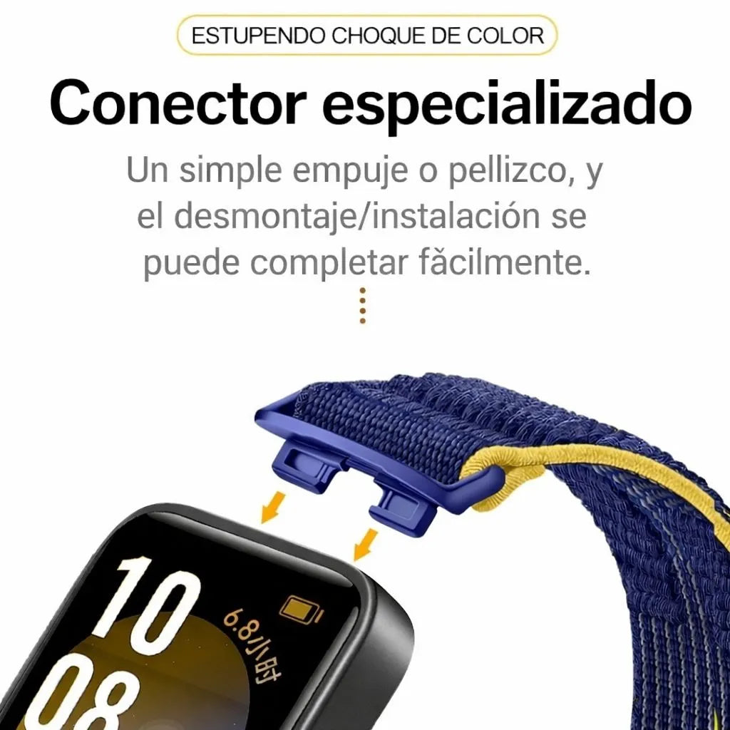 Manilla Velcro Huawei Smart Band 8 / 9 / 10 – Correa Loop Ajustable Nylon