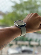 Case Transparente Borde Color Lujo