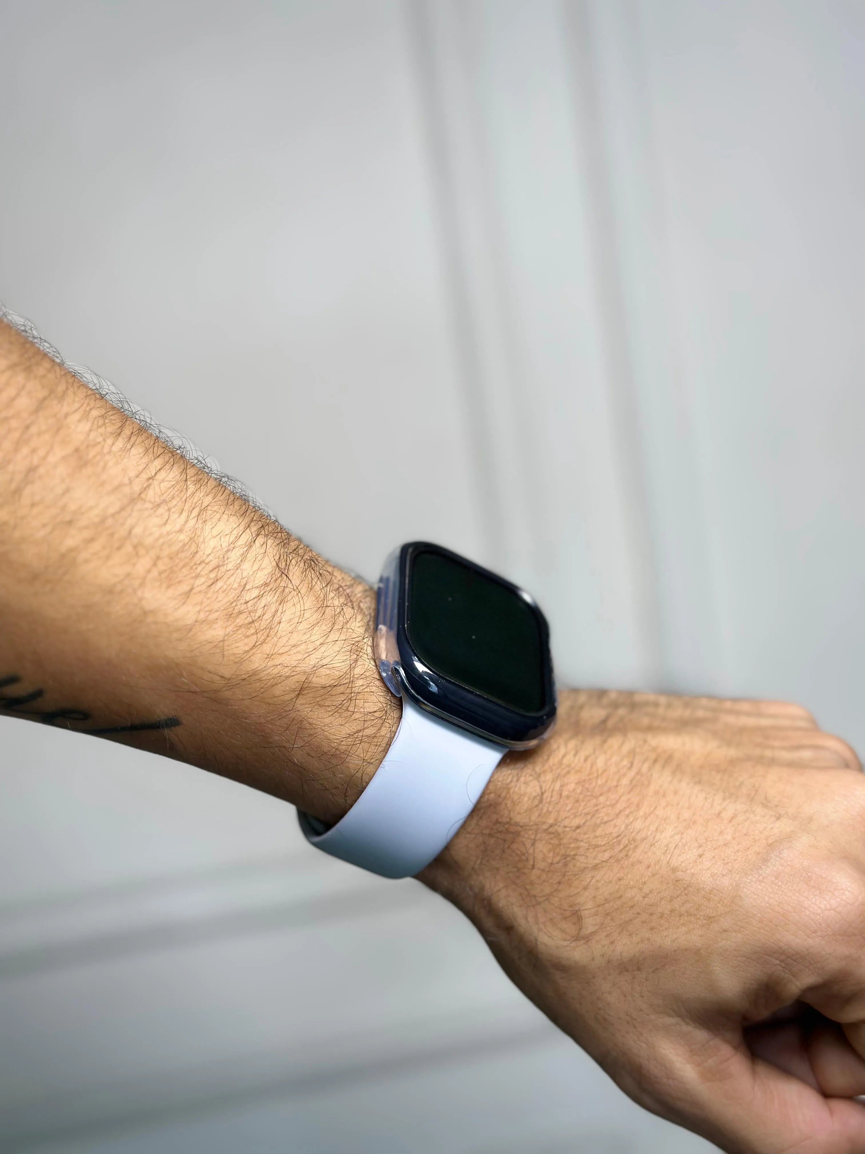 Case Transparente Borde Color Lujo