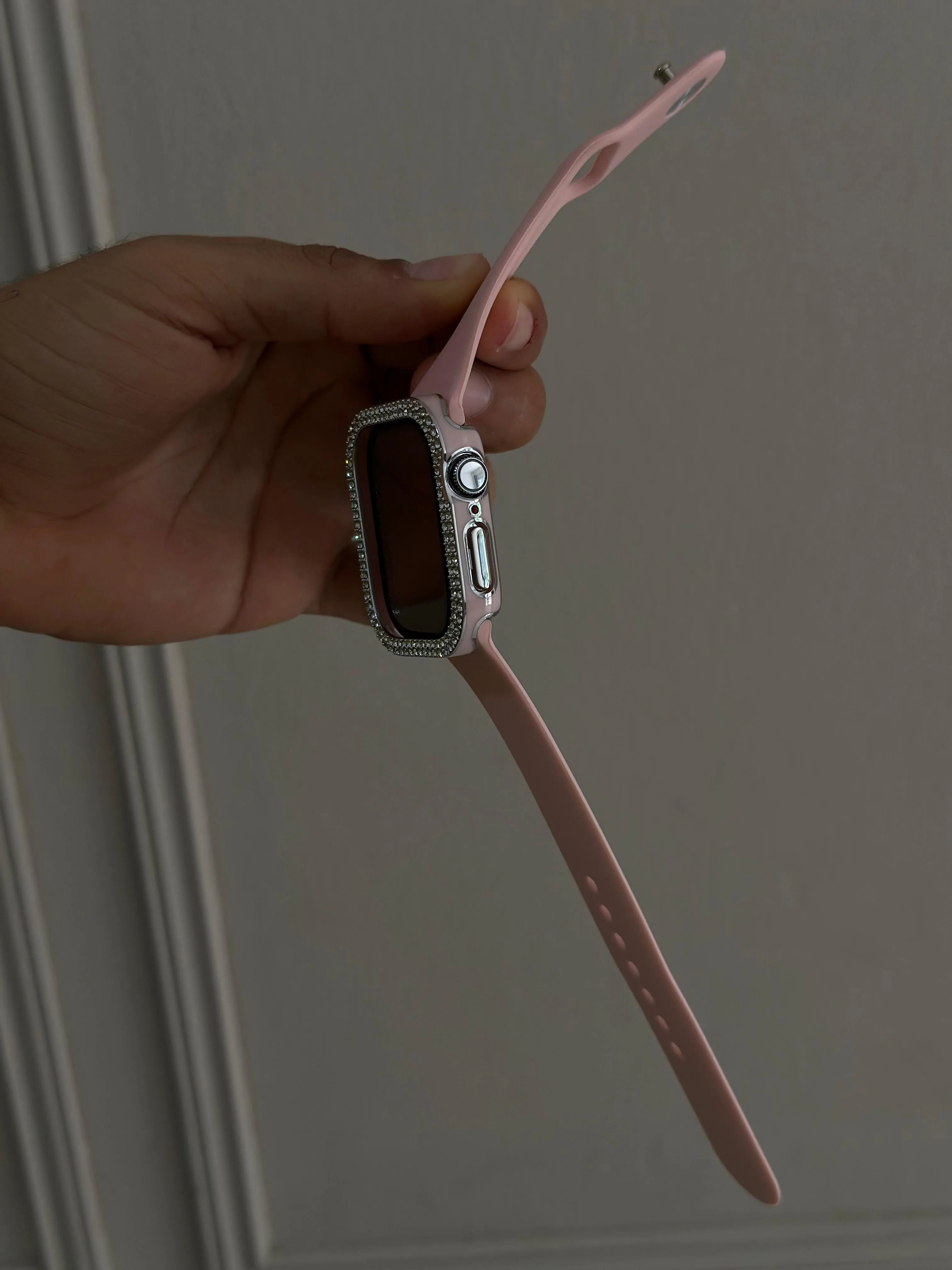 Case Diamantes Borde Color