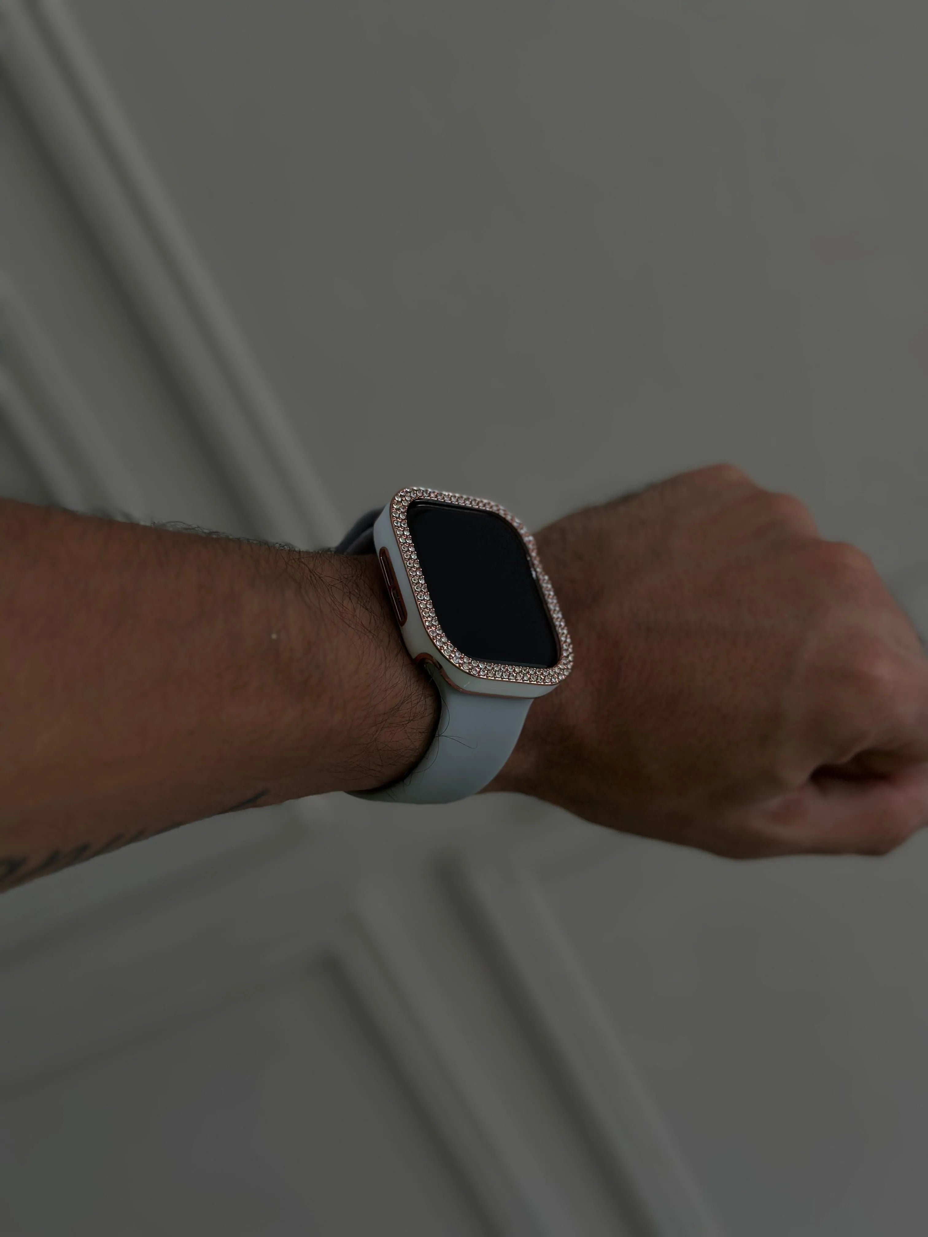 Case Diamantes Borde Color