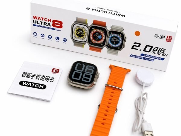 Smartwatch WATCH 8 Ultra 2.0” Bluetooth con Llamadas y Notificaciones