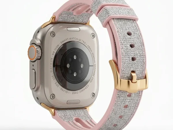 Glam Canvas – Correa Elegante para Apple Watch