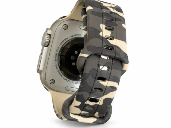 Correa Camuflada Silicona Deportiva para Apple Watch