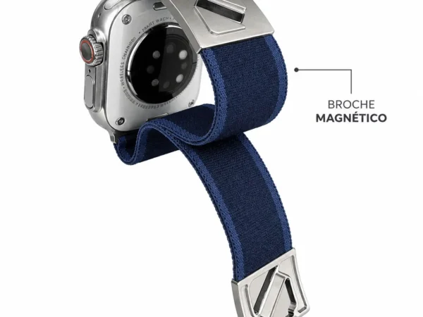 Correa Nylon Aero Mag con Broche magnetico para Apple Watch