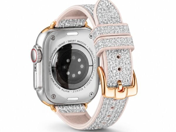 Correa Silicona Crystal Shine para Apple Watch